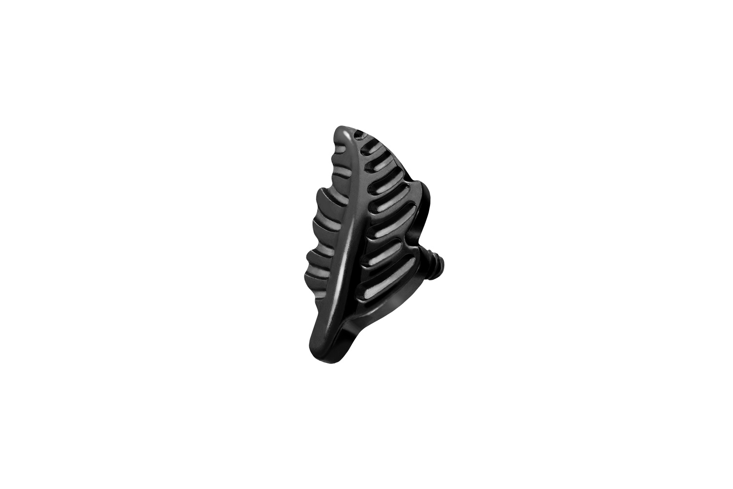 Titan Schraubaufsatz mit Außengewinde BLATT ++SALE++ von Piercingline
